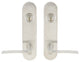 Horizon Lever, Tubular Entry, Double Cylinder, Satin Stainless Steel