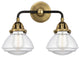 Innovations 288-2W-BAB-G322 2-Light Bath Vanity Light, Black Antique Brass