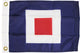 Letter W, Nautical Code Signal Nylon Flag