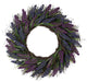Lavender Spiral Vine Wreath  22-Inch  Unlit