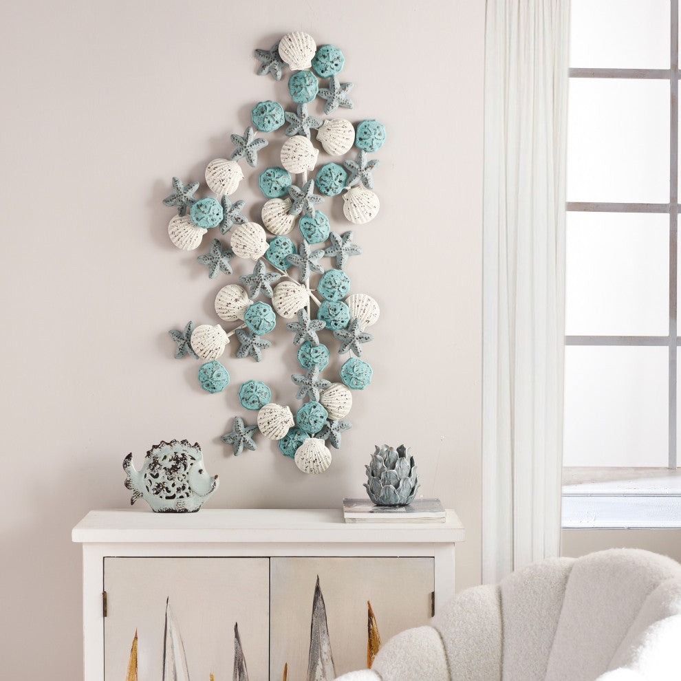 Metal Wall Sculpture | 40in X 20in