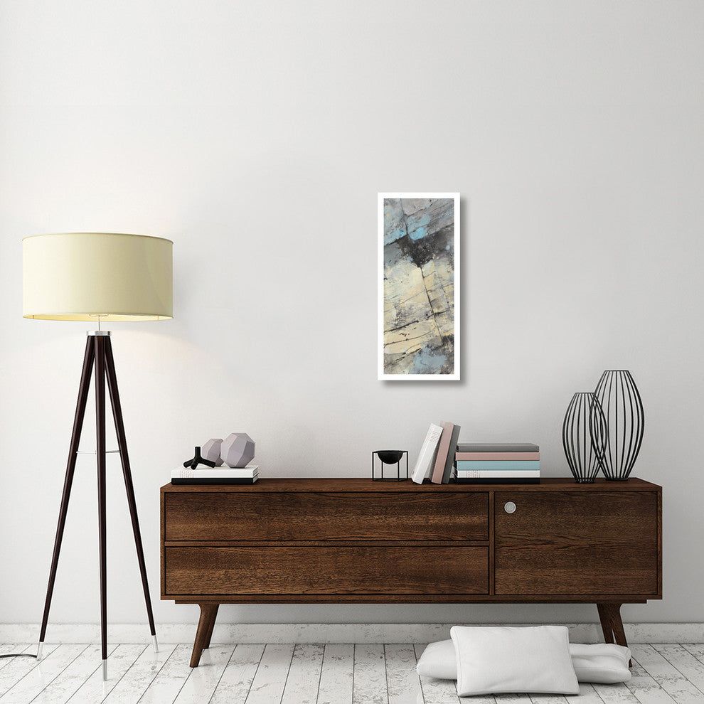 "The Rocks Panel II" Digital Paper Print by Albena Hristova, 14"x32"