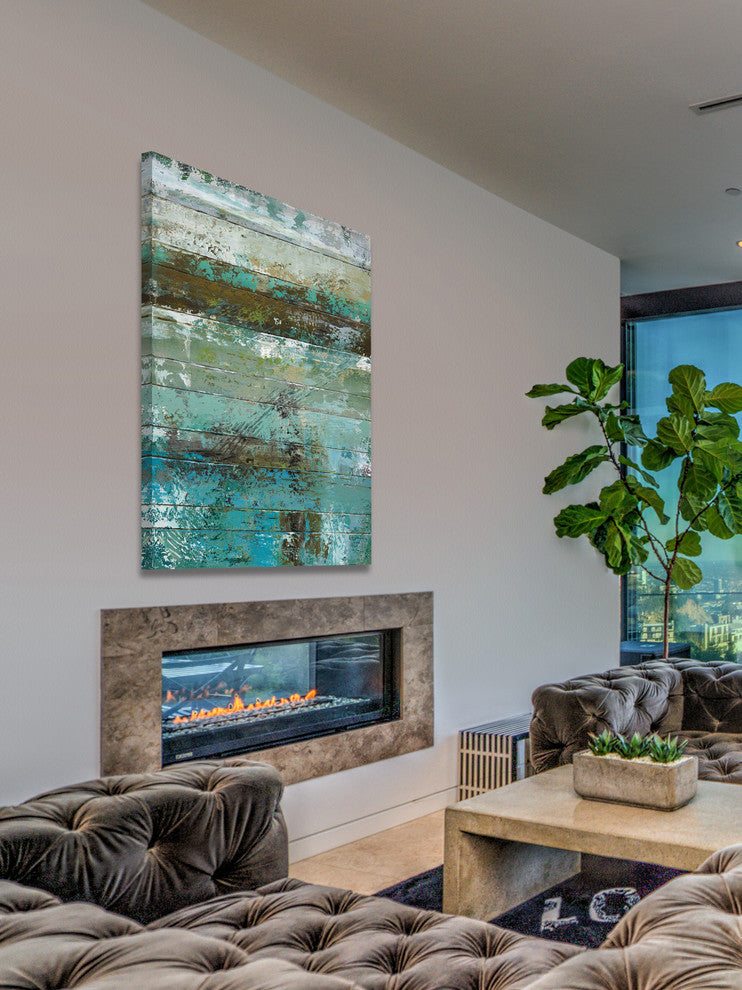 "Beachwood I" Print on Canvas by Julie Joy