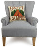 Happy Camper Hook Pillow