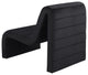 Ivy Upholstered Accent Chair, Black, Velvet