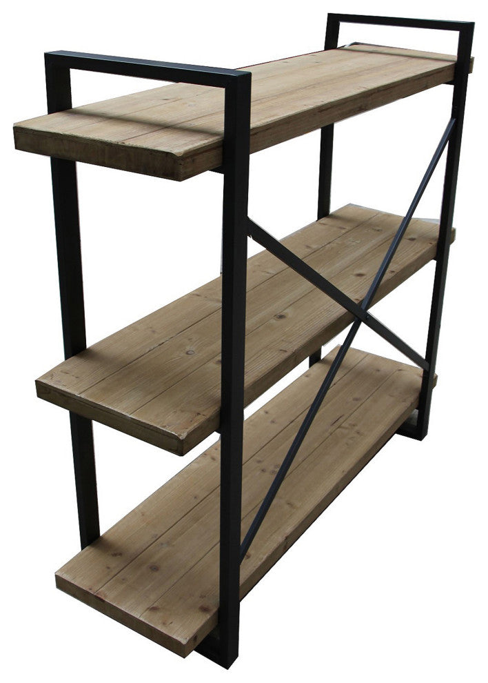 Rustic Lex 3 Level Shelf Natural - Natural