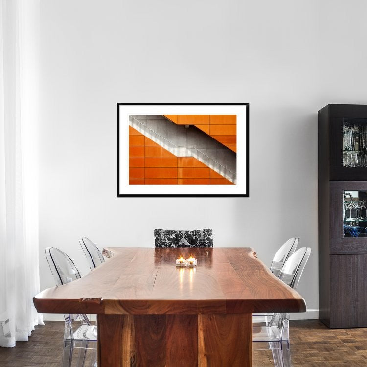 "Steel" Framed Digital Print by Alida Van Zaane, 44x31"