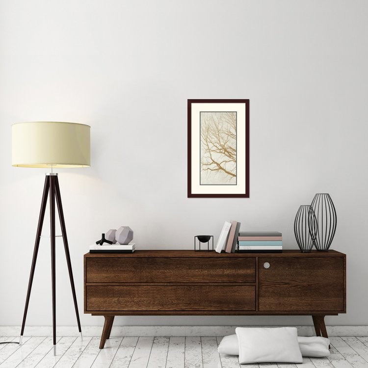 "Golden Tree I" Framed Digital Print by Alessio Aprile, 20x32"