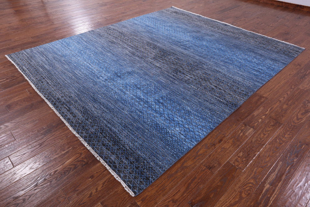 Handmade Savannah Grass Wool Rug 8' 4" X 10' 0" - Q13265