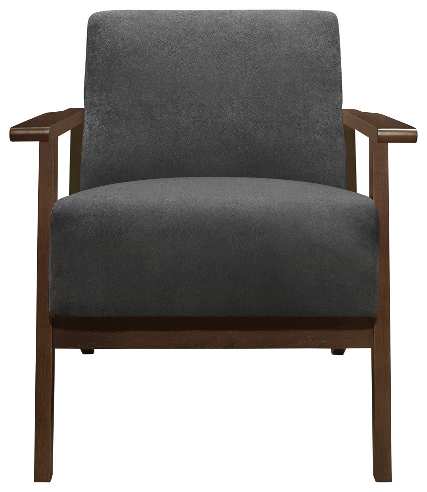Narcine Accent Chair, Dark Gray