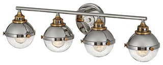 Hinkley 5174PN Four Light Vanity, Polished Nickel
