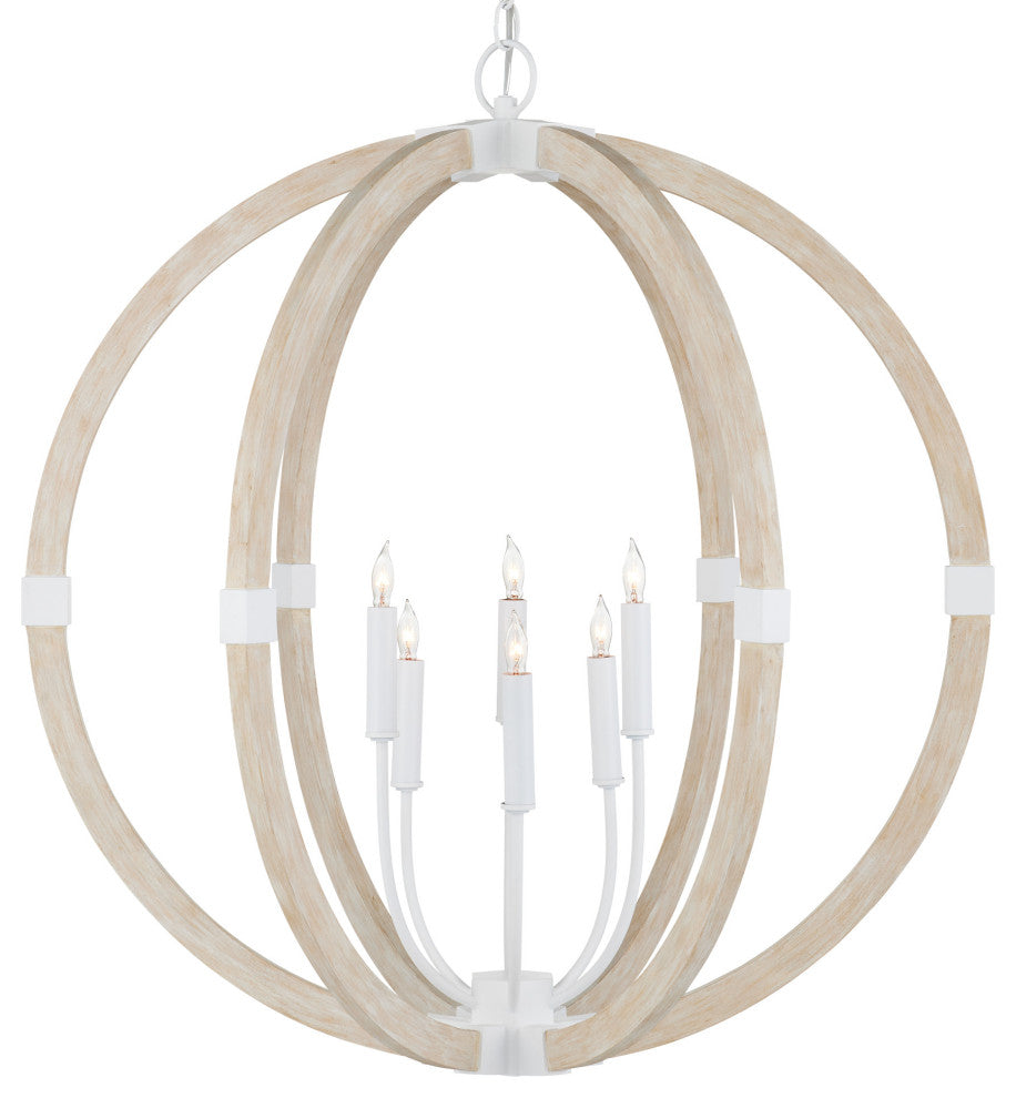 Bastian Sandstone Orb Lantern