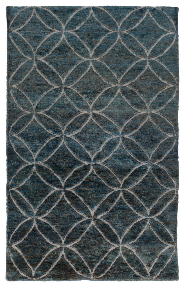Surya Papyrus PPY-4905 5'x8' Rug, Sage/Pale Blue/Ink
