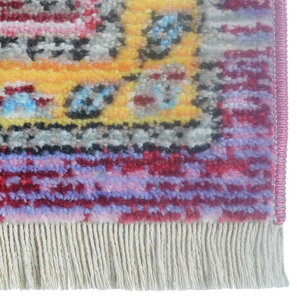 MACHINE MADE POLYESTER AREA RUGS  -Multicolor, Oriental ,Rugs for Living Room