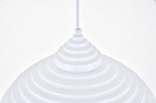 Courtney 1-Light White Pendant