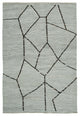 Rug N Carpet - Handmade Turkish 9' 10'' x 14' 8'' Modern Design Wool Kilim Rug