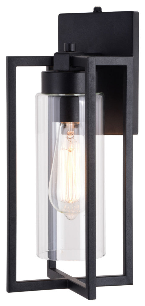 Vaxcel Lighting T0646 Kilbourne 13" Tall Outdoor Wall Sconce - Textured Black