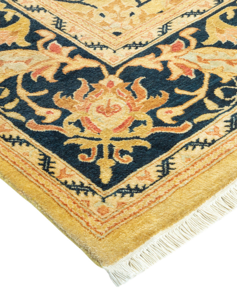 Mogul, One-of-a-Kind Hand-Knotted Area Rug Green, 6'2"x8'10"