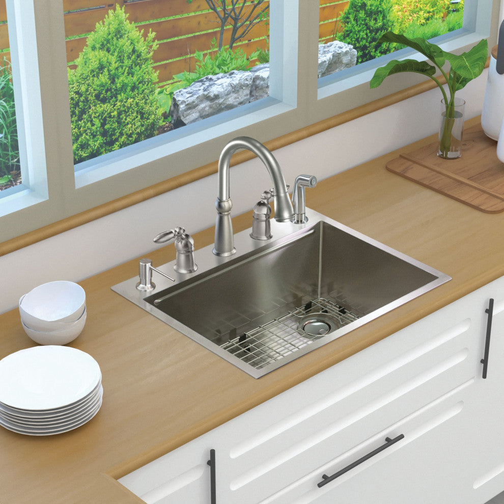 Transolid Kitchen Workstation, 5 Faucet Holes