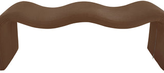 Willow Upholstered Bench, Saddle, Corduroy