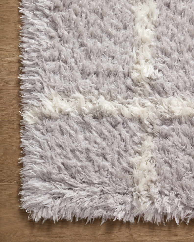 Angela Rose x Loloi Amira Silver / Ivory 11''-6" x 15'' Area Rug