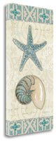 "Beach Treasures I" By Emily Adams, Giclee Print on Gallery Wrap Canvas