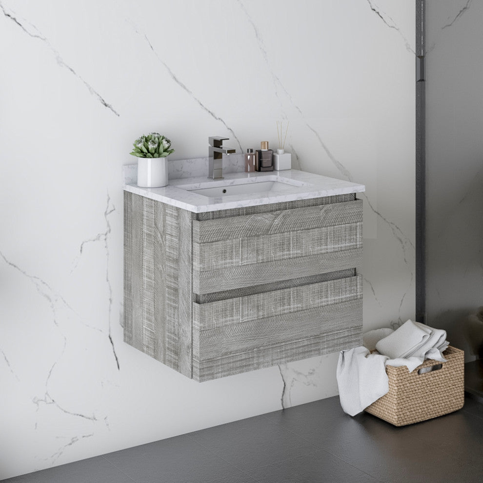 Fresca Formosa Wall Hung Modern Bathroom Cabinet