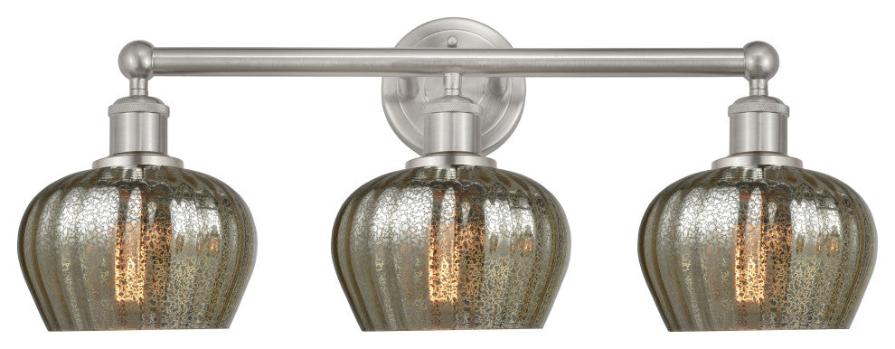 Innovations 616-3W-SN-G96 3 Light 24.5" Bath Vanity Light, Brushed Satin Nickel