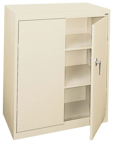 Counter Height Cabinet, Beige, 18x36