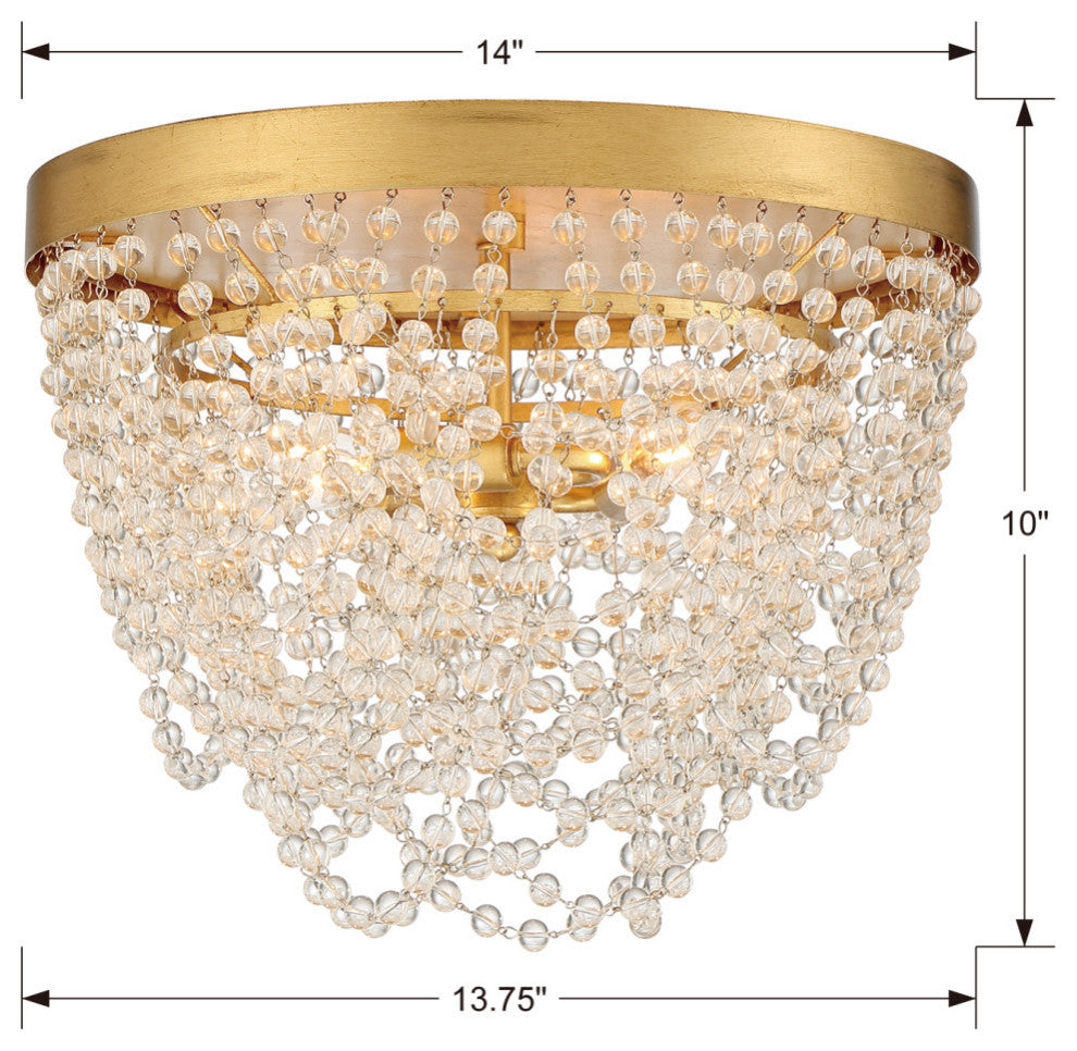 Fiona 3 Light Ceiling Mount