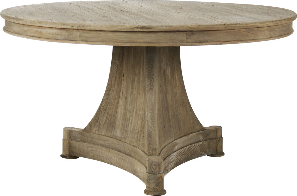 Ignas Dining Table, Dry Natural Finish
