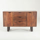 Belfrie 54-Inch Acacia Wood Sideboard in Dark Walnut Finish
