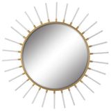 Uttermost 09883 Oracle Round Starburst Mirror