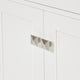 Ariel Bristol 60" Sinks Bath Vanity Base, White