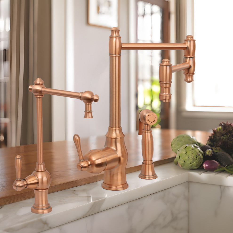 Akicon™ One-Handle Drinking Water Filter Faucet Water Purifier Faucet Copper