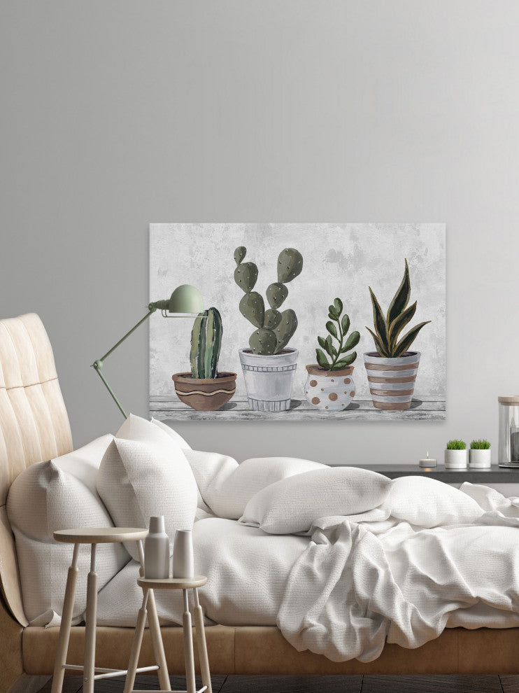 "Decorative Vases" Painting Print on Wrapped Canvas