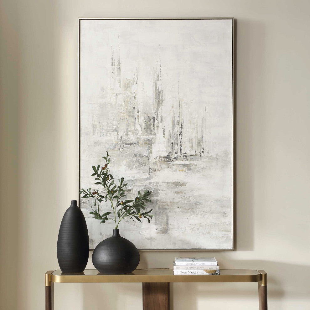 Uttermost Hours, Silence Abstract Art