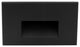 STW Series Horizontal Wet Location LED Step Light, Black
