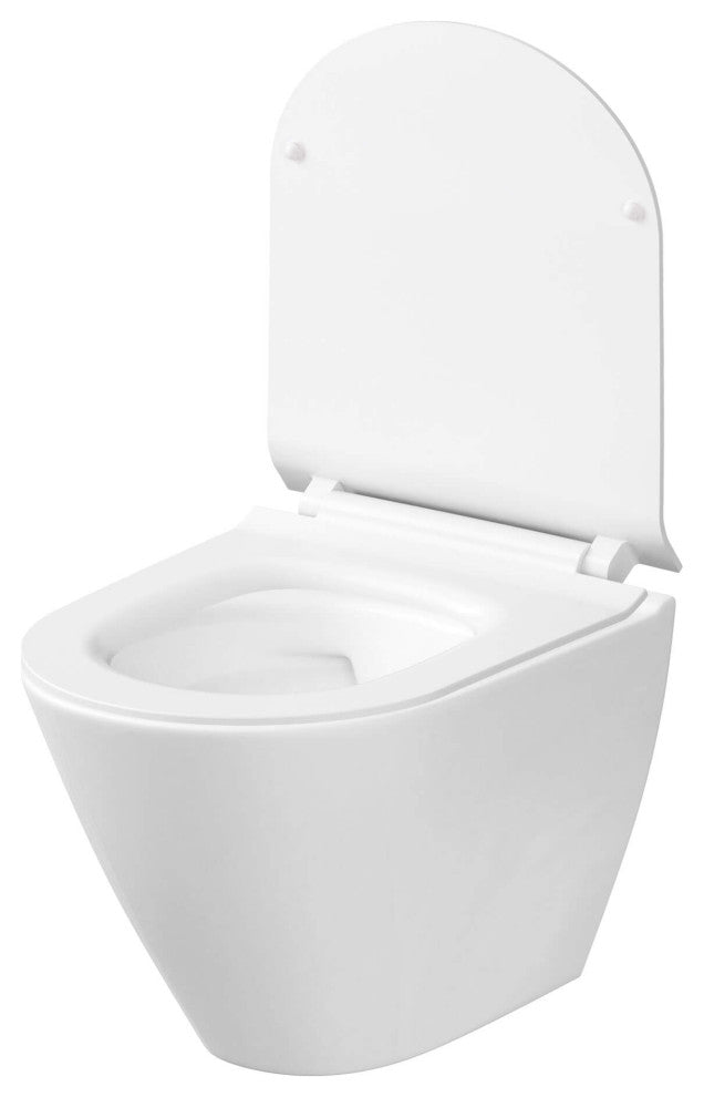 Fine Fixtures Supreme Wall Hung Toilet Bowl, 20"