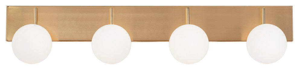 Metropolitan 38" LED Vanity, Satin Brass