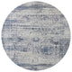 Ahgly Company Indoor Round Mid-Century Modern Area Rugs, 5' Round