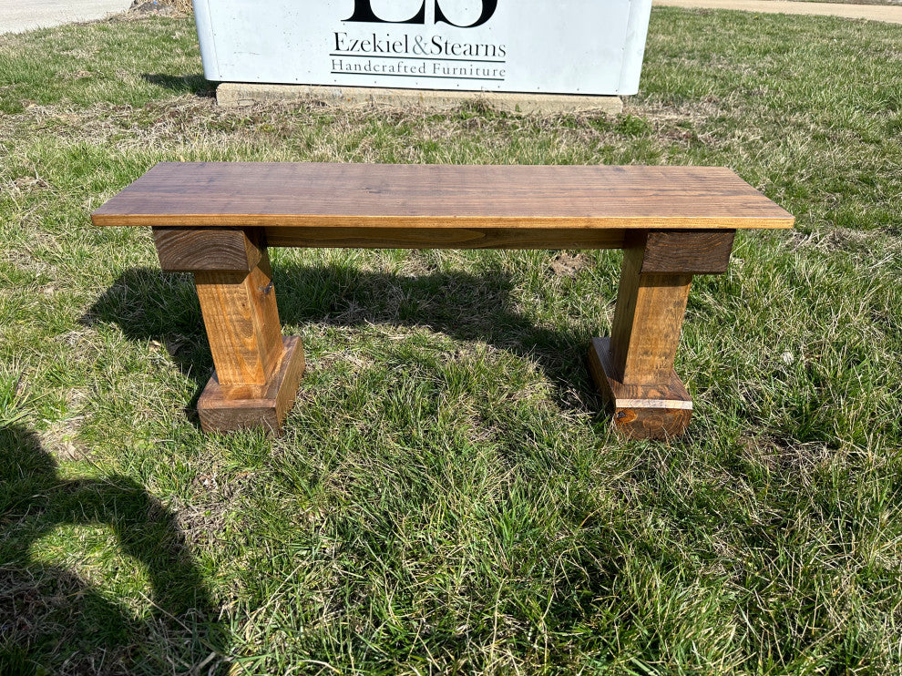 Special Walnut Wyoming Bench, 72 Inches