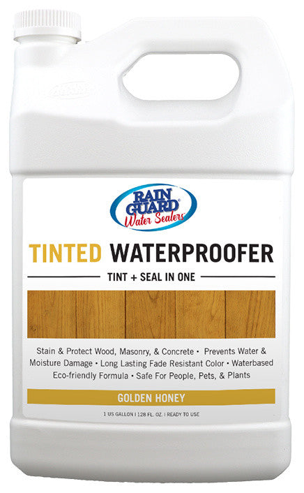 Tinted Waterproofer, 1 Gallon, Golden Honey