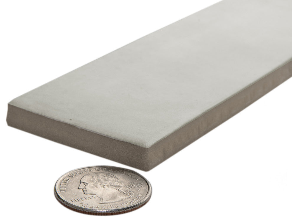 Coco Matte 2" x 5-7/8" Porcelain Floor and Wall Tile, Amb Grey