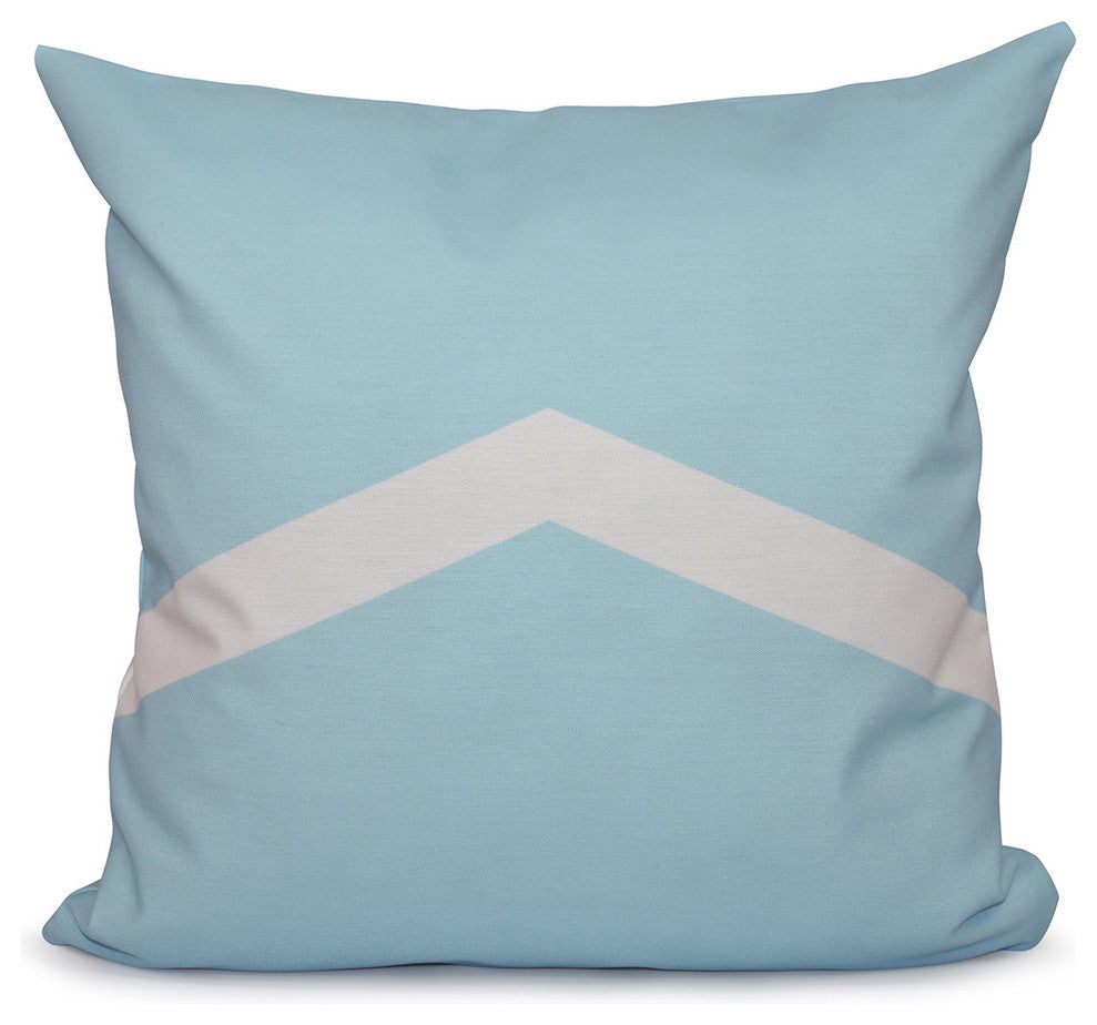 Geometric Decorative Pillow, Omar, 26"x26"