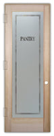 Pantry Door - Classic - Douglas Fir (stain grade) - 30" x 80" - Knob on...
