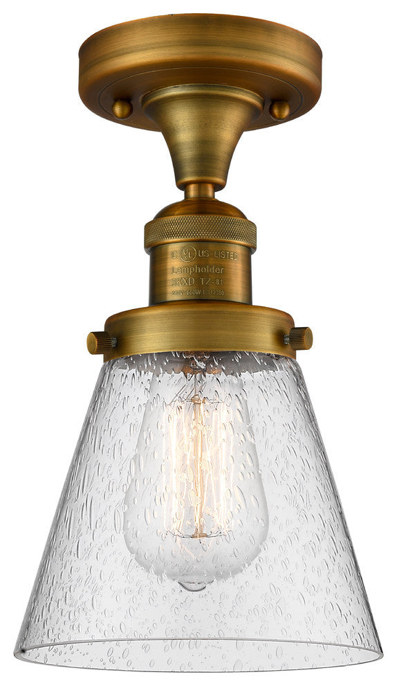 Innovations Lighting 517-1Ch-Bb-G64-Led 1 Light Dimmable Led Semi-Flush Mount