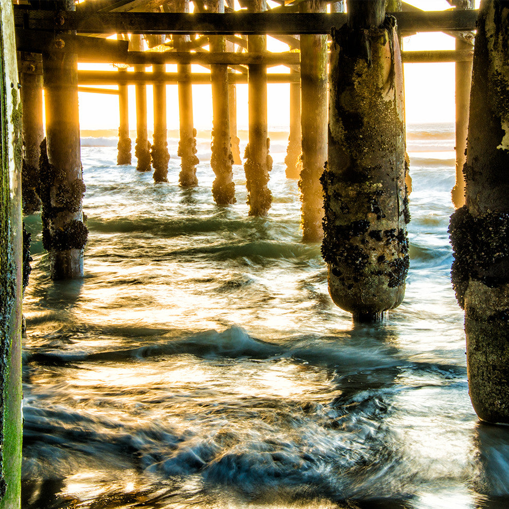 "Power of the Pier" Canvas, 36"x36"