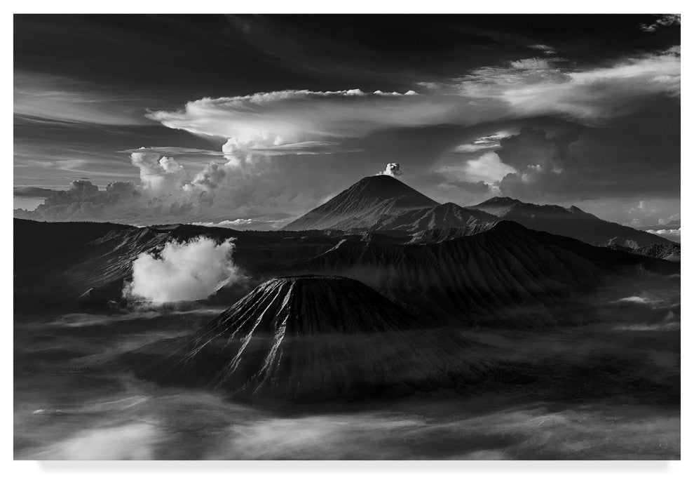 Pradeep Raja 'Morning View Of Mt Bromo' Canvas Art, 19"x12"