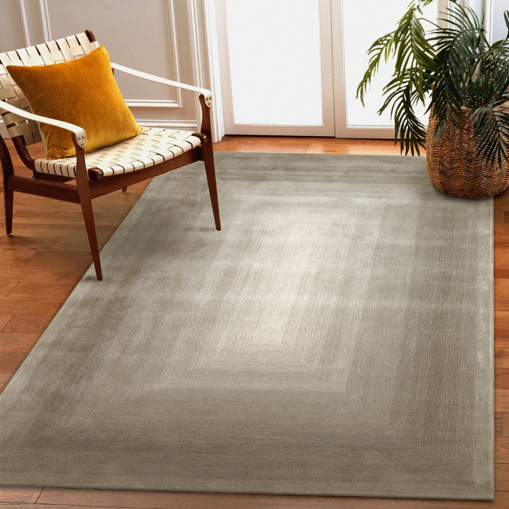 Tivoli Dream Border Indoor Rug Silver 7'6"x9'6"